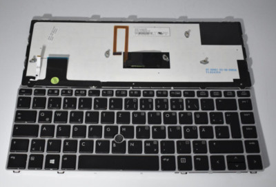 Tastatur hp EliteBook folio 9470m 9480m 697685-041 Keyboard backlit Deutsch