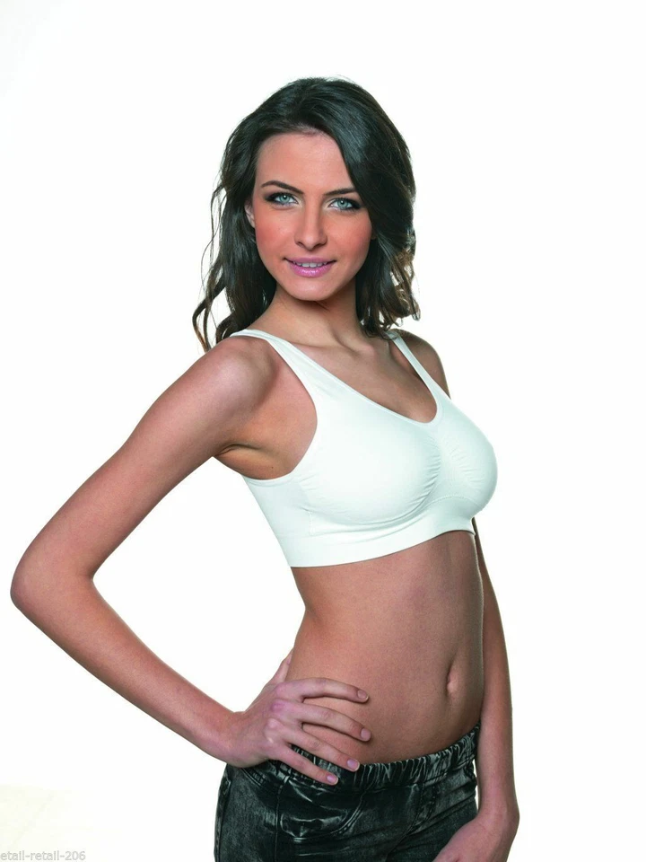 6 X ORIGINAL BRAVO Ultimate Comfort Bra SZ 8-30 Pack WHITE X2 BLACK X2 NUDE X2 - Image 2 of 3