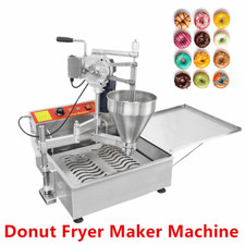 ✅Professional Small Business Compact Donut Fryer Maker Machine 350 Pc/h + Tank