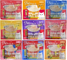 INABA CIAO Churu Liquid Cat Treats 14 g × 20 Sticks Made in Japan NEW