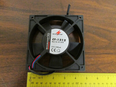 Monacor CF-1212 Fan 12V 500mA 10.5 cm hole-to-hole
