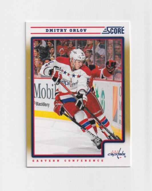 2012-13 Score GOLD RUSH parallel # 469 Dmitry Orlov WASHINGTON CAPITALS
