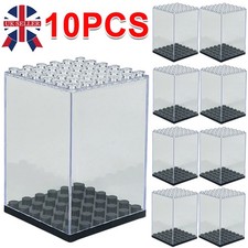 10X7cm  High Acrylic Display Case Dustproof Box Perspex Clear Collectibles Model