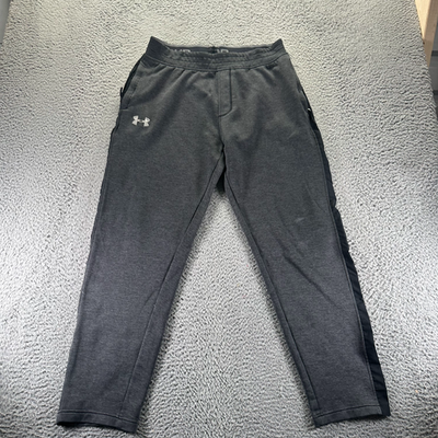 アンダーアーマー　ColdGear フィットパンツ XL ダークグレー Under Armour ColdGear Sweatpant Mens L Gray Tapered Loose