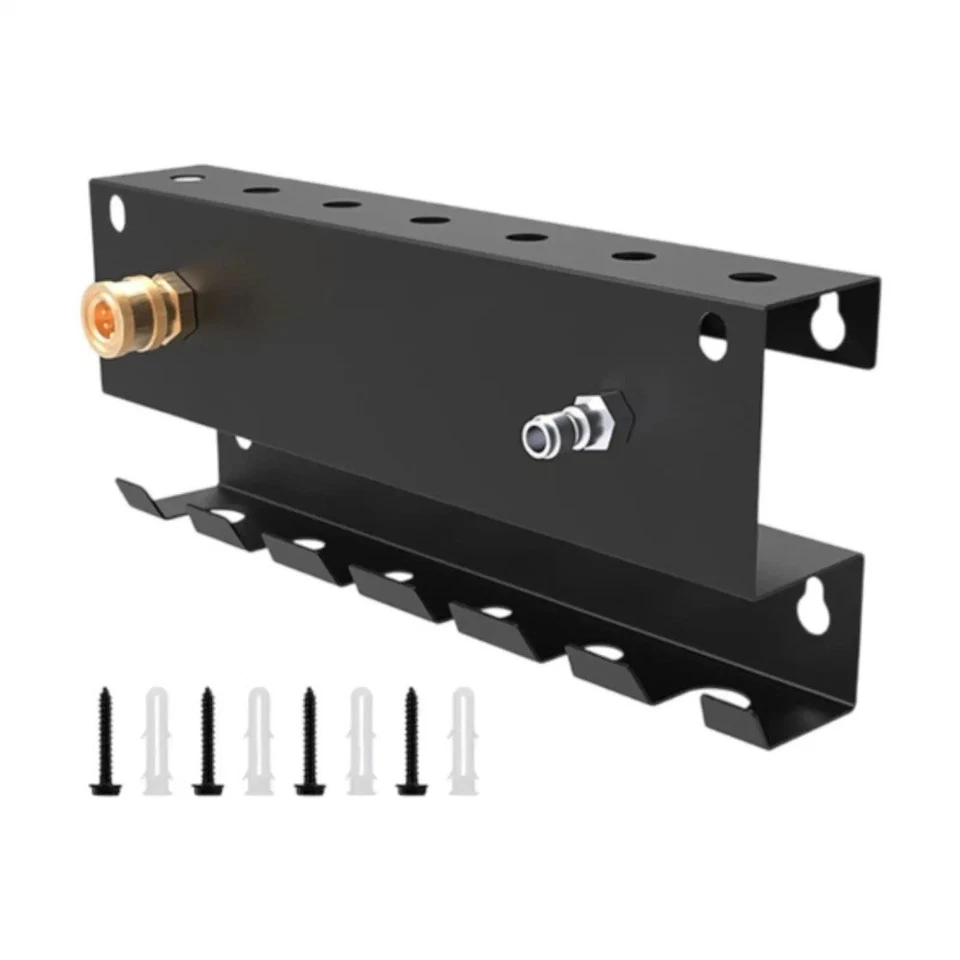 Wall Mounted 14 Inch Metal Pressure Washer Storage Rack for Spray Nozzles - Image 3 of 4