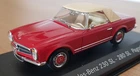 wonderful diecast-modelcar 1/43 MERCEDES 230SL - 280SL CONVERTIBLE  1968 -closed
