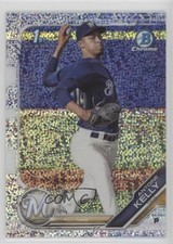 2019 Bowman Draft Chrome Sparkles Refractor Antoine Kelly #BDC-36 15fy