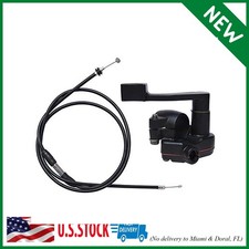 7/8'' 22mm Thumb Throttle Cable Accelerator Handle Assembly for 50cc 70cc 90cc 1