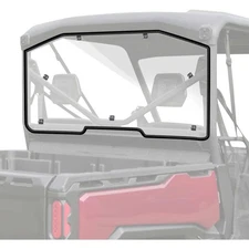 StarKnightMT UTV Rear Windshield FOR Can-Am Defender 2016-2024 HD5 HD8 HD10 Max