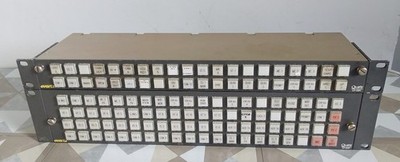 2x Evertz CP-6401/CP-3201 HD/SD/Audio Matrix Control Panels