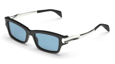 Retrosuperfuture Raio Azure Und Silver Unisex Sonnenbrille