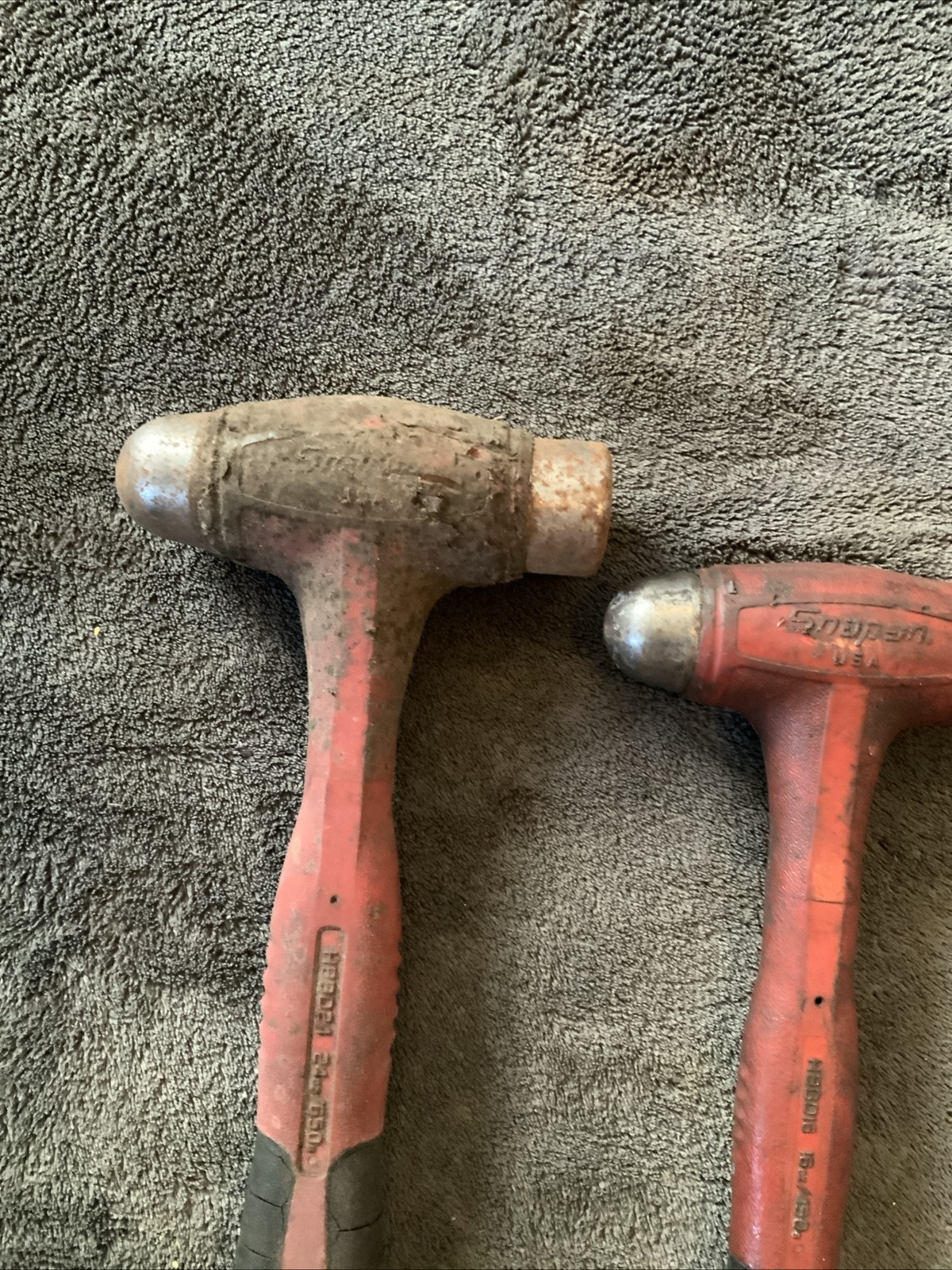 Snap On 3pc Hammer Set, Hbfe48, Hbbd24, Hbbd16….see,pics…