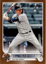 2022 Topps Series 1 - Kyle Higashioka #292 Gold /2022
