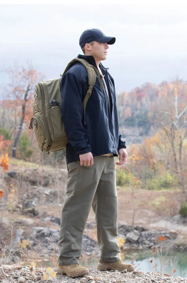 Calça tática Propper® masculina EdgeTec lisa – Ripstop, joelho reforçado, calça DWR - Imagem 3 de 4