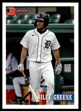2021 Bowman Heritage Riley Greene Detroit Tigers #222