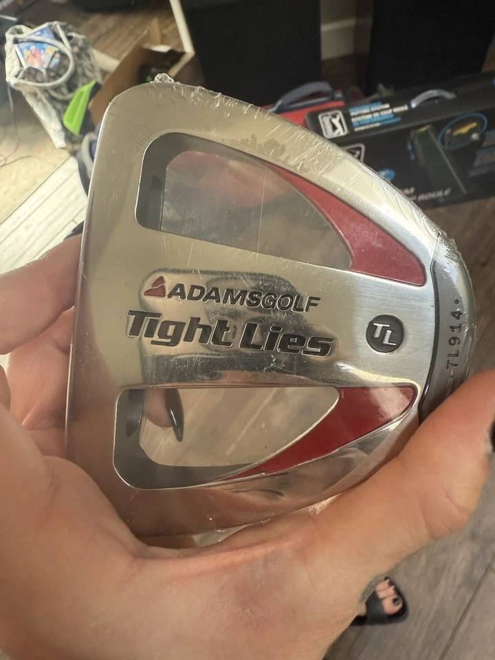 Adams Golf Tight Lies TL914 Mallet Putter Head Red Accents Steel Shaft 35.25" - Image 2 of 4