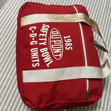 Vintage DuPont Duffel Bag DuPont Chemical Safety Bowl Bag 1985 C-D-G Units