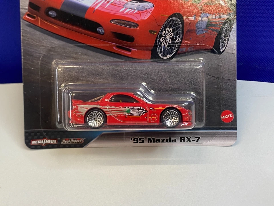 HOT WHEELS PREMIUM 1/64 FAST & FURIOUS FULL FORCE 1995 MAZDA RX-7 - Image 2 of 4