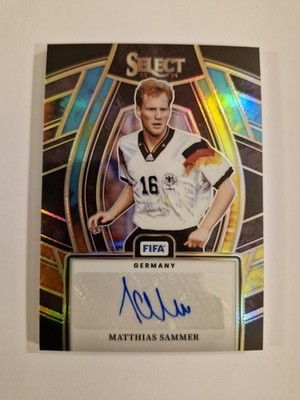 2023-24 Panini Select Matthias Sammer /7 Tie-Dye Autograph DFB Germany Auto
