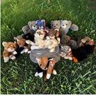 Vintage Ty Beanie Babies Lot of 12 Zoo Animals