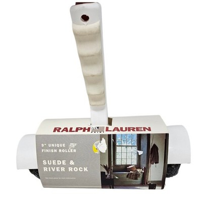 Deadstock Vintage Ralph Lauren 9'' Paint Roller Finish Unique Suede River Rock 