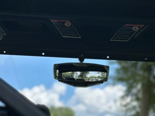 Seizmik Halo R Rear View Mirrors with Cast Aluminium Bezel - Black 56-18032KIT - Image 2 of 4