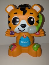 Fisher-Price Link Squad Bop Groove Tiger Baby Learning Toy with Music Lights