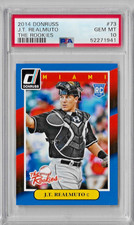 J.T. REALMUTO 2014 Donruss #73 The Rookies Rookie RC Graded PSA 10 Gem Mint
