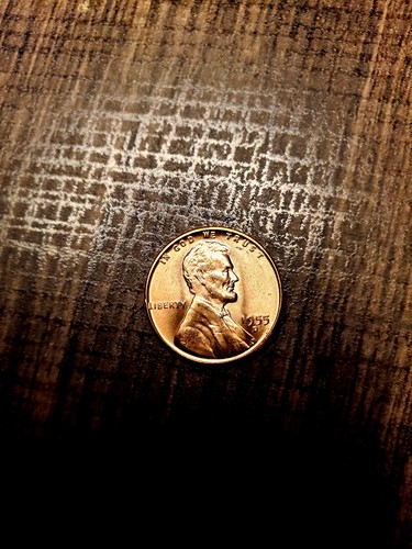 1955 D/D Lincoln Wheat Cent - RED GEM MS+ aus OBW Rolle! DDO! RPM! RAR! Ansehen!!! - Bild 10 von 13