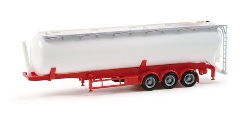 Remolque a granel Herpa Promotex 078524, Feldbinder 3 ejes 60-CBM, escala 1/87 HO | Zustand: New