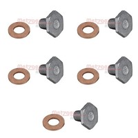 5X Metzger ÖLablassschraube MIT Dichtung M10X1,25 13,2Mm AußEnsechskant ÖLwanne