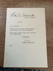 Peter Ueberroth Signed  letter MLB Commissioner   Baseball