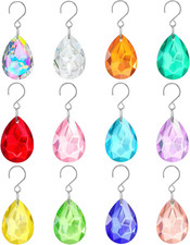 38Mm Crystal Suncatcher Prisms Multicolor Bauhinia Chandelier Crystals Replaceme