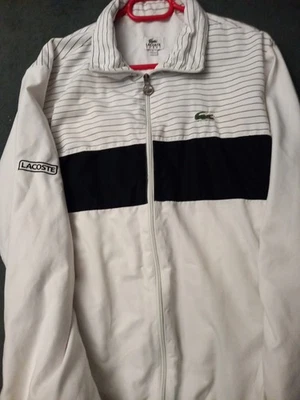 Veste LACOSTE Rétro Vintage Taille XL Poches A Fermetures - Photo 1/4