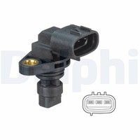 Kurbelwellensensor Impulsgeber Delphi SS11494 FüR Opel Agila H08 F68 LPG