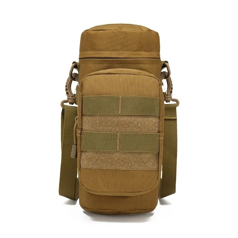 Tactical Molle Water Bottle Bag Military Outdoor Hiking Belt Holder Kettle Pouch