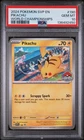 Pokémon Pikachu SVP en 190 Black Star Promo Card 2024 World Championships PSA 10