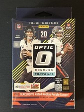 2024 Donruss Optic Football Hanger Box Purple Scope Factory Sealed