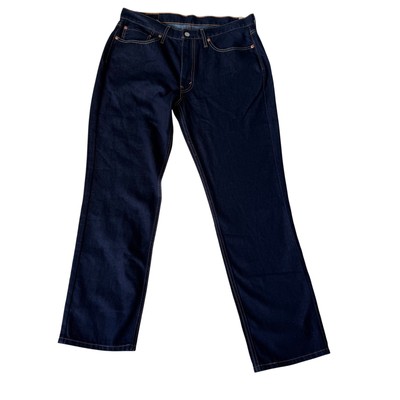 NWT Levis 514 Straight Fit Jeans Mens 36x32 Dark Indigo Blue Denim 005143166