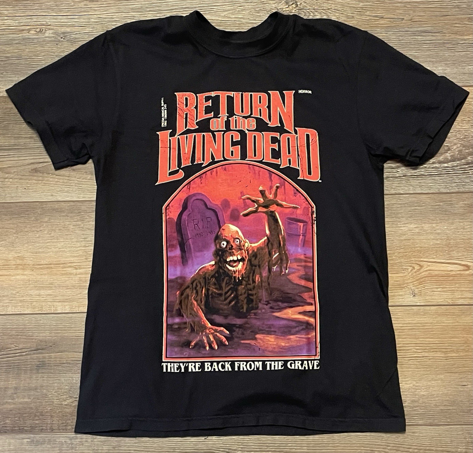 The Return Of The Living Dead - Horror Movie Rare Graphic Tee Shirt Mens Medium