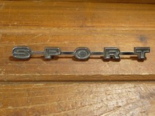 Vintage Sport Chrome Emblem Plymouth Fury 4441 2483443