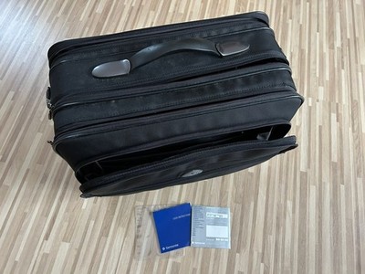 Samsonite Business Aktentasche Schwarz   Laptopfach   sehr gepflegt