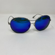 Maui Jim OPIHI MJ547-11B Gray/Blue Hawaii Polarized MIRROR LARGE ROUND LB22
