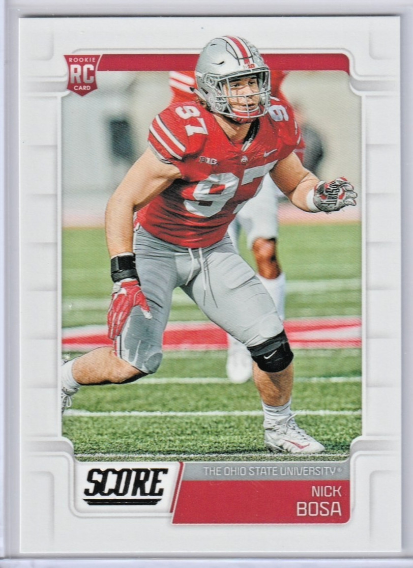 2019 Score Ohio State Buckeyes Nick Bosa #360 ROOKIE