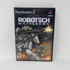 Robotech: Battlecry Sony PlayStation 2 PS2 CIB w/Manual  Registration - Tested