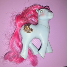 My Little Pony G1 Princess Royal Blue Pony Tinsel Hair 1987 Hasbro MLP