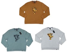 Bonobos x Toys R Us Geoffrey Crew Neck Long Sleeve Solid Men's Sweatshirt NWT