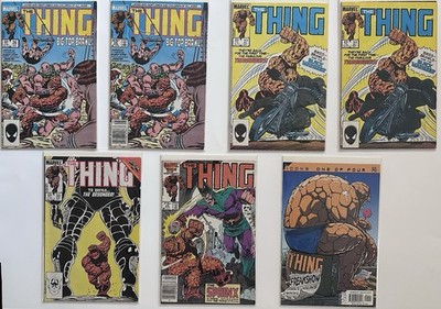 The Thing / Lot of 7 Issues Vol 1: 26, 26NS, 27(x2), 30, 34NS / #1 Freakshow