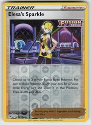 Elesa's Sparkle 233/264 Reverse Holo Fusion Strike