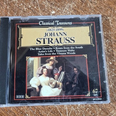 Classical Treasures Audio CD Johann Strauss